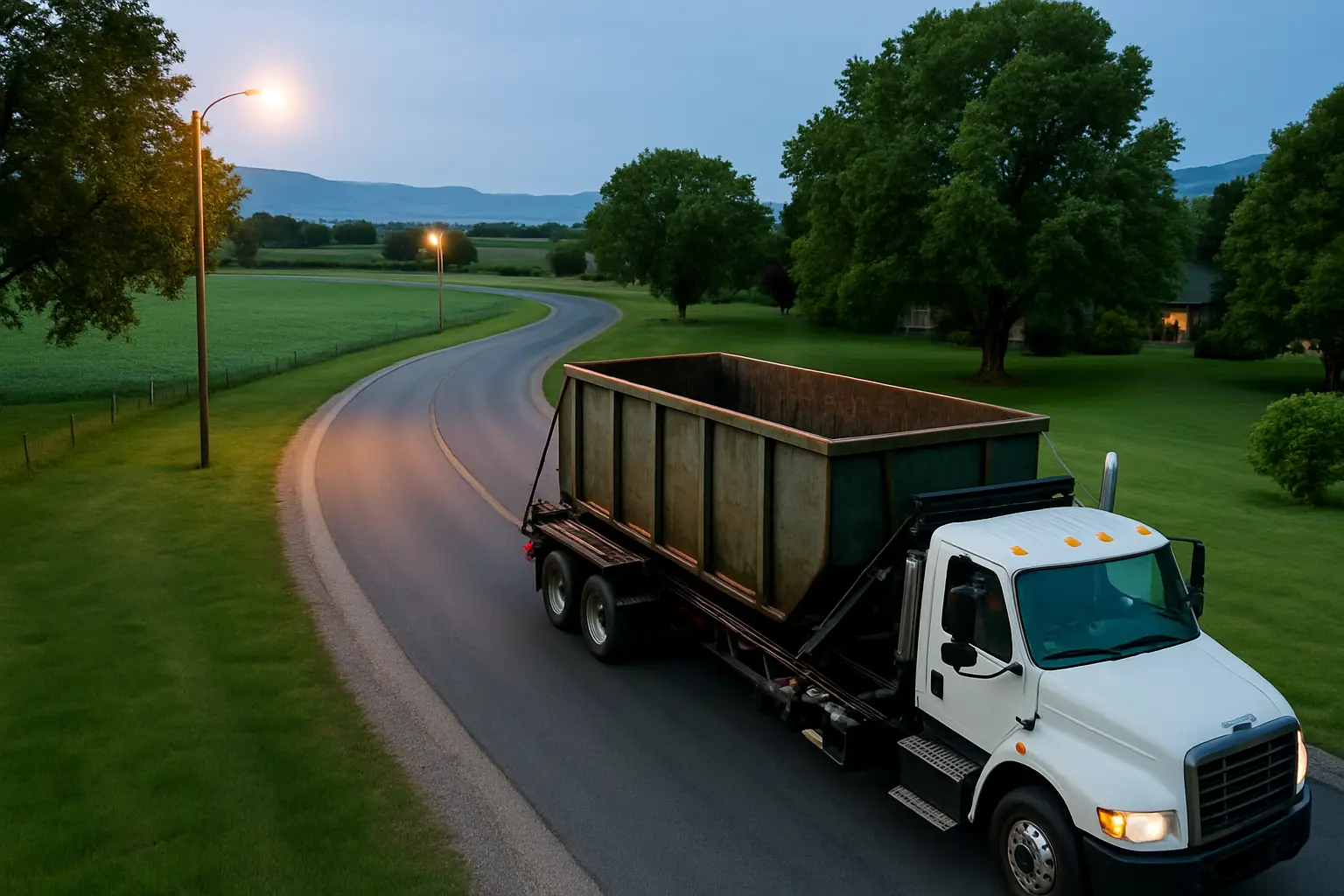 Dumpster Rental service across Davis County